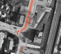 Arbeiten stehen in der Talstraße an.